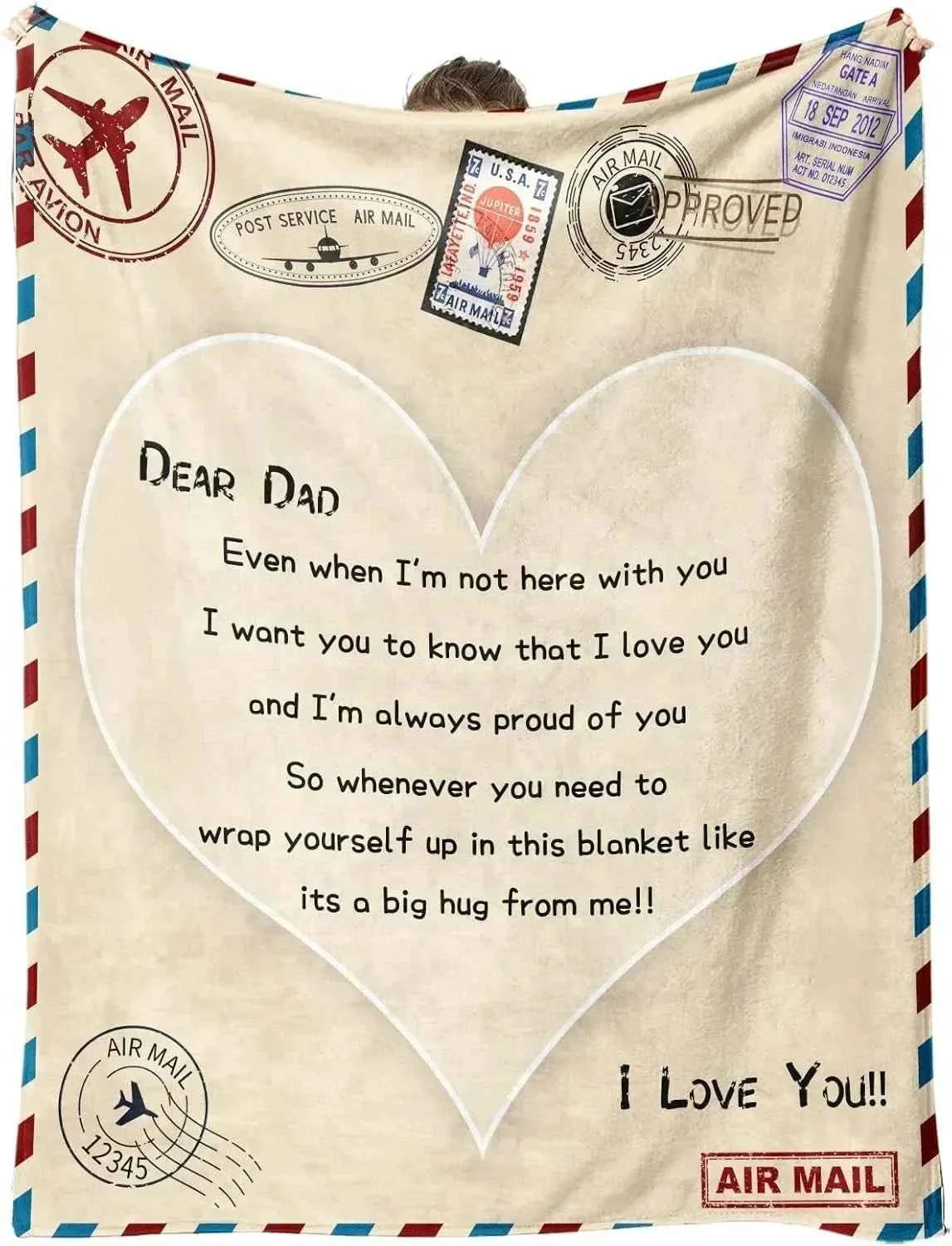 Thanksgiving Gifts to Abuelo Papa Thin Blankets for Anniversary Birthday Father's day Mother's Day Festival for Family stuffs
