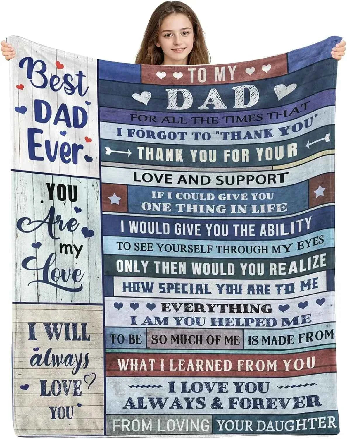 Thanksgiving Gifts to Abuelo Papa Thin Blankets for Anniversary Birthday Father's day Mother's Day Festival for Family stuffs