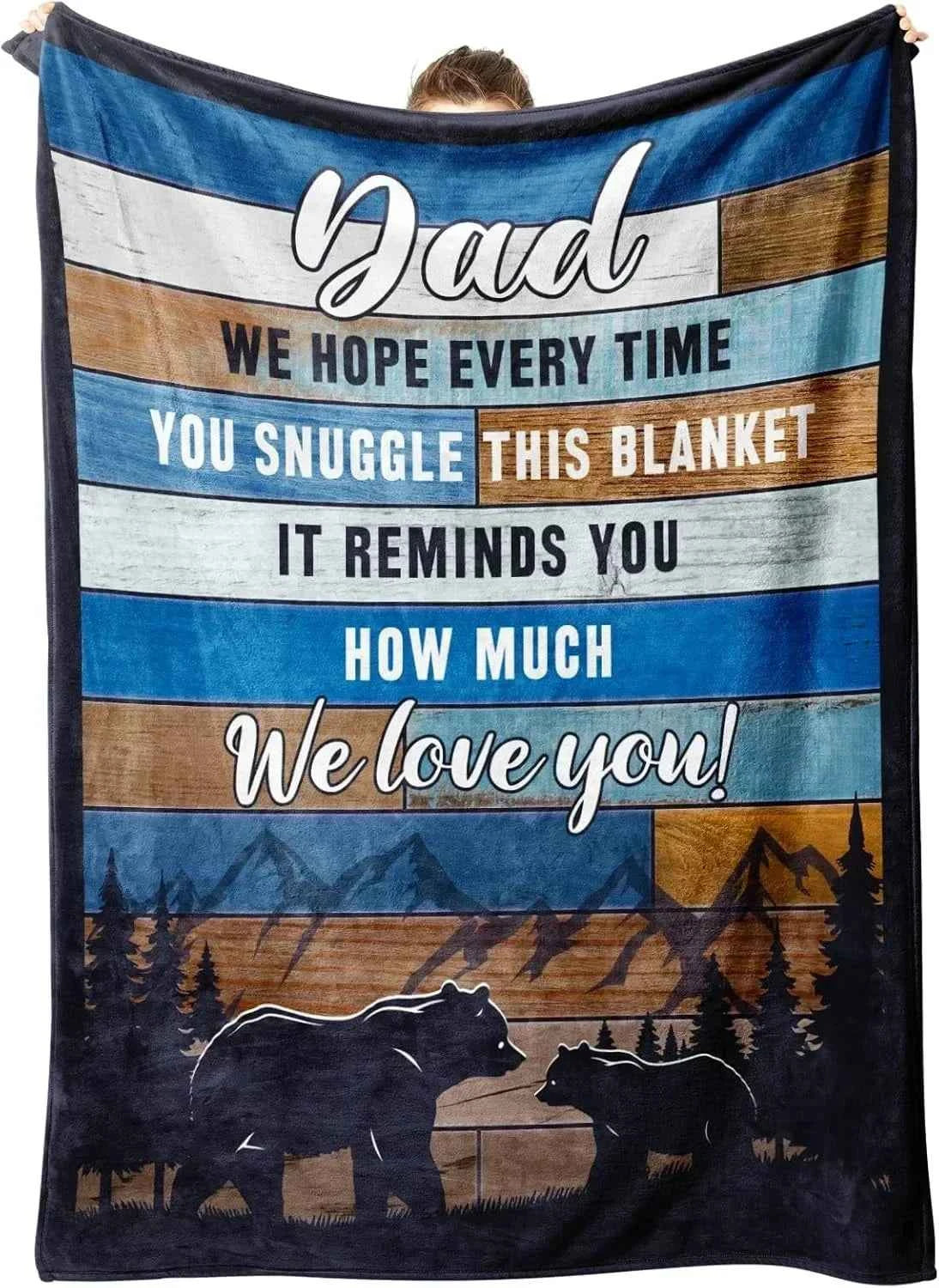 Thanksgiving Gifts to Abuelo Papa Thin Blankets for Anniversary Birthday Father's day Mother's Day Festival for Family stuffs